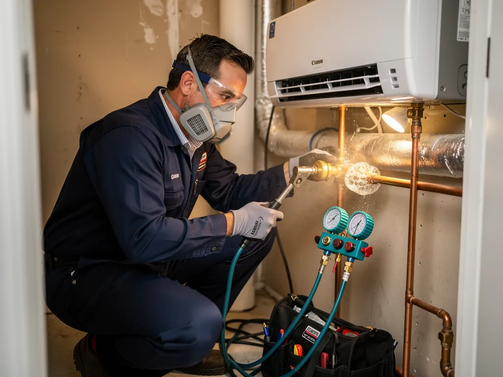 Refrigerant Leak Repair